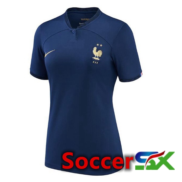 France Womens Home Jersey Royal Blue 2023/2023