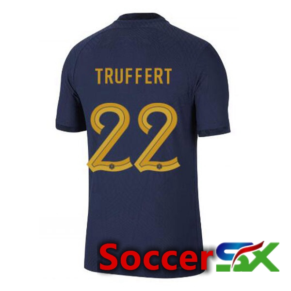 France (TRUFFERT 22) Home Jersey Royal Blue World Cup 2022