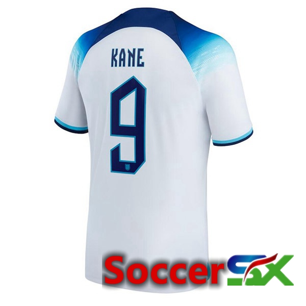England (KANE 9) Home Jersey White World Cup 2022