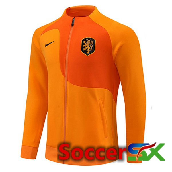 Netherlands Training Jacket Orange 2022/2023