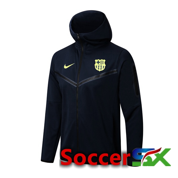 FC Barcelona Training Jacket Hoodie Royal Blue 2022/2023