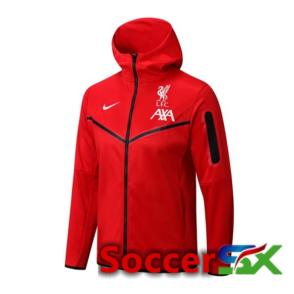 FC Liverpool Training Jacket Hoodie Red 2022/2023