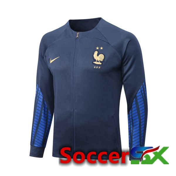 France Training Jacket Royal Blue 2022/2023