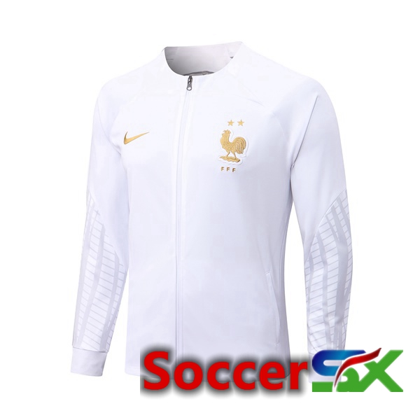 France Training Jacket White 2022/2023