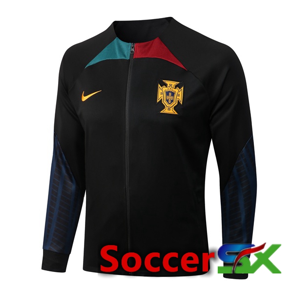 Portugal Training Jacket Black 2022/2023