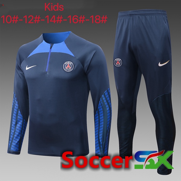 FC Barcelona Kids Training Jacket Suit Royal Blue 2022/2023