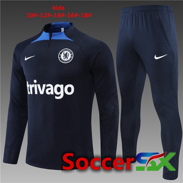 FC Chelsea Kids Training Tracksuit Royal Blue 2022/2023