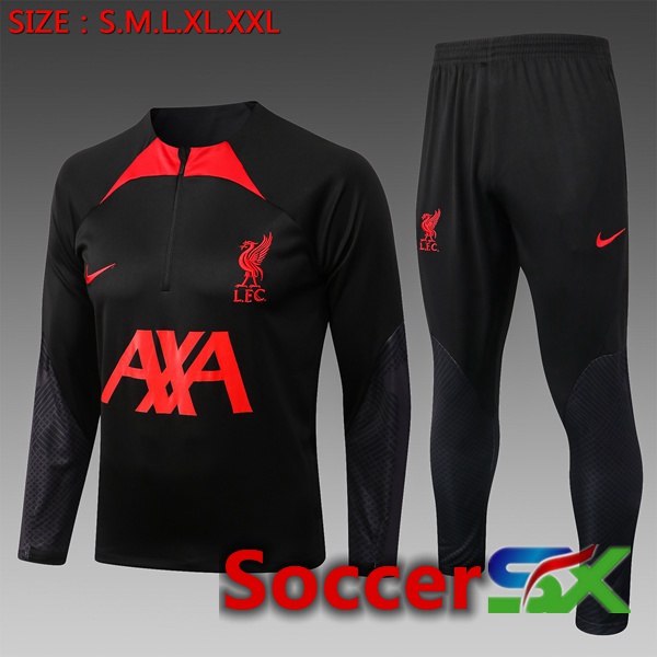FC Liverpool Kids Training Jacket Suit Black 2022/2023