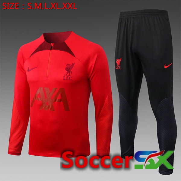 FC Liverpool Kids Training Jacket Suit Red 2022/2023