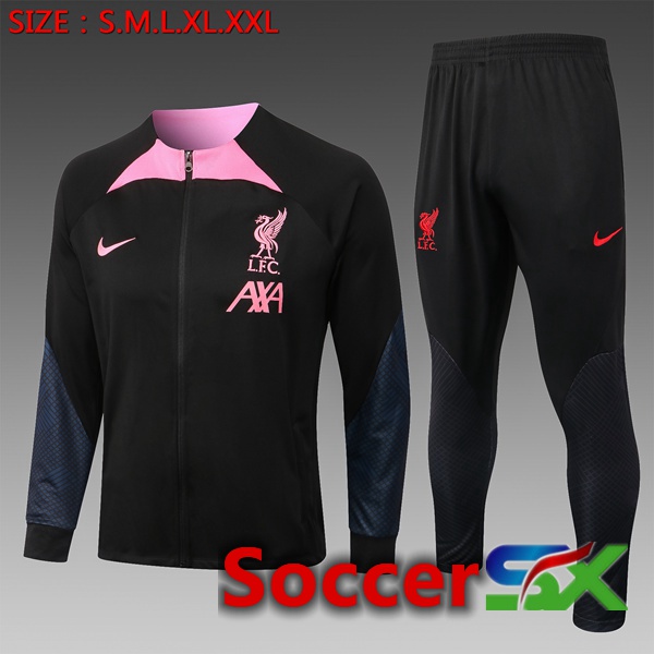 FC Liverpool Kids Training Jacket Suit Black 2022/2023