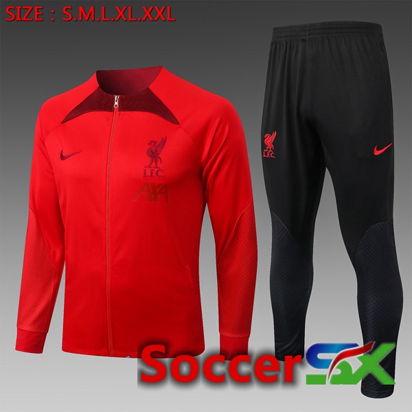 FC Liverpool Kids Training Jacket Suit Red 2022/2023