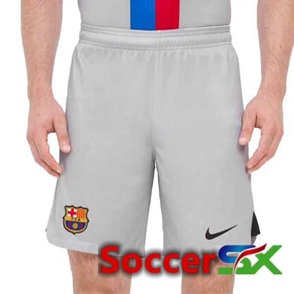 FC Barcelona Soccer Shorts Third Grey 2022/2023