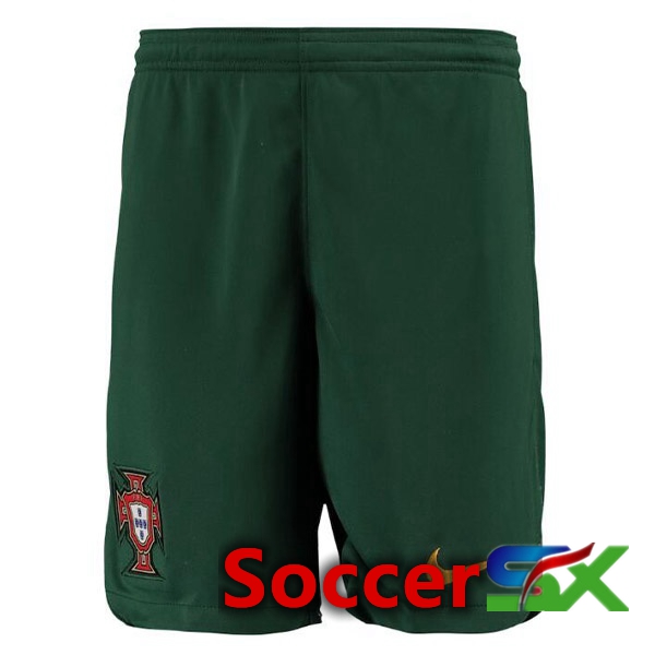 Portugal Soccer Shorts Home Green 2022/2023
