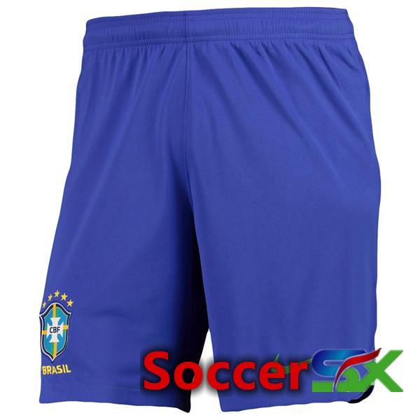 Brazil Soccer Shorts Home Blue 2022/2023