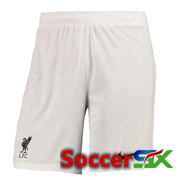 FC Liverpool Soccer Shorts Away White 2022/2023