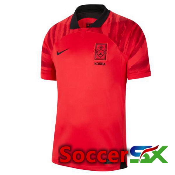 Korea Home Jersey Red World Cup 2022