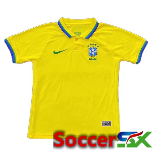 Brazil Home Jersey Yellow Version Leak World Cup 2022