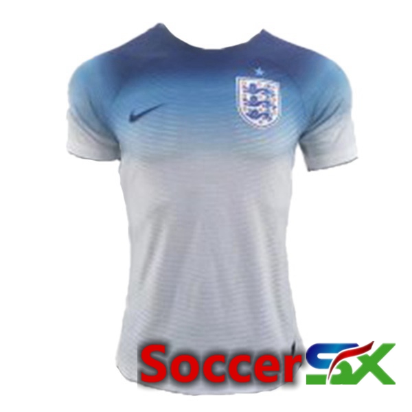 England Home Jersey White Blue Version Leak World Cup 2022