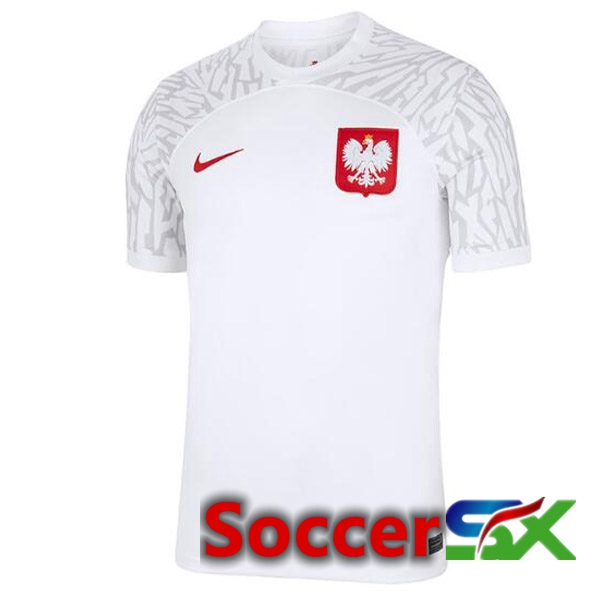 Poland Home Jersey White World Cup 2022