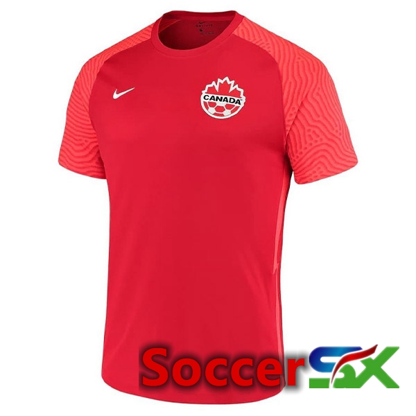 Canada Home Jersey Red World Cup 2022