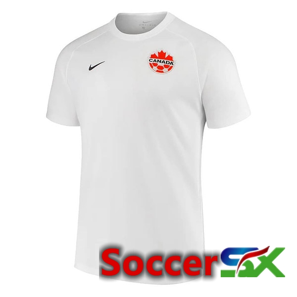 Canada Away Jersey White World Cup 2022