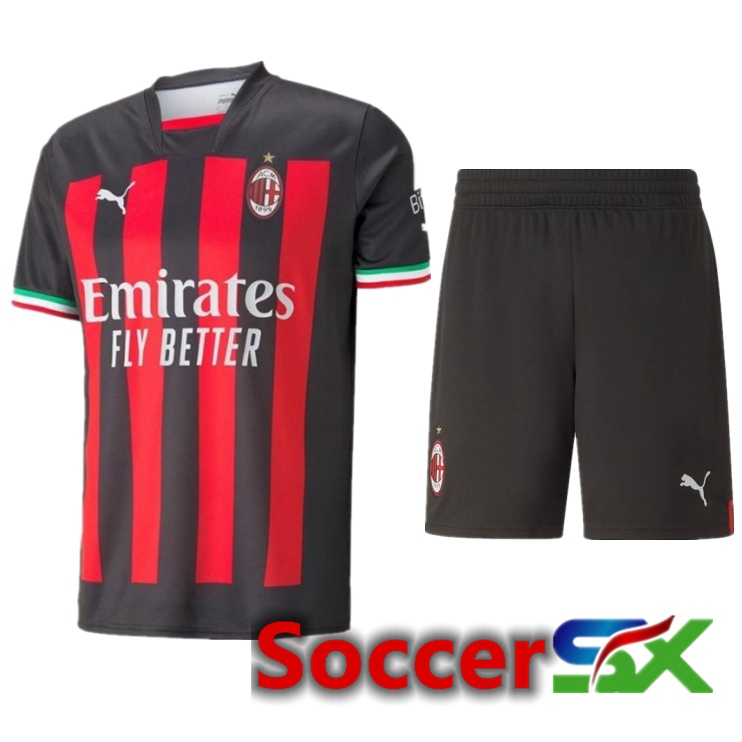 AC Milan Home Jersey + Shorts 2022/2023