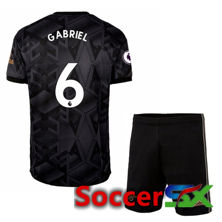 Arsenal (GABRIEL 6) Kids Away Jersey 2022/2023