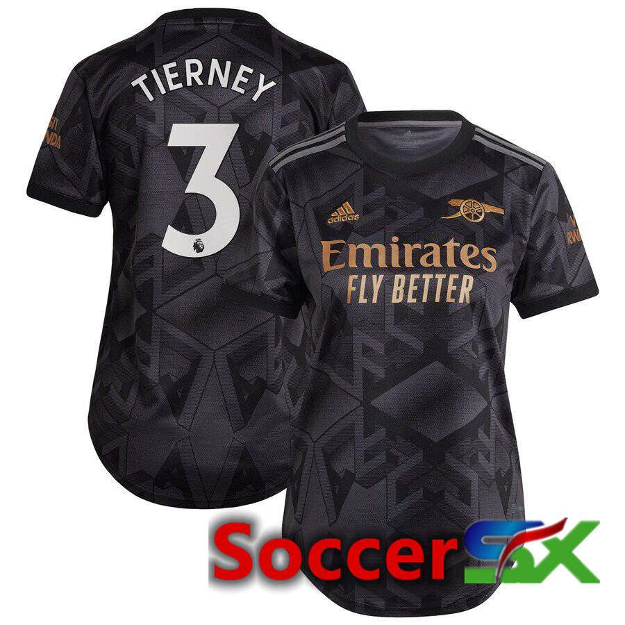 Arsenal (TIERNEY 3) Womens Away Jersey 2022/2023