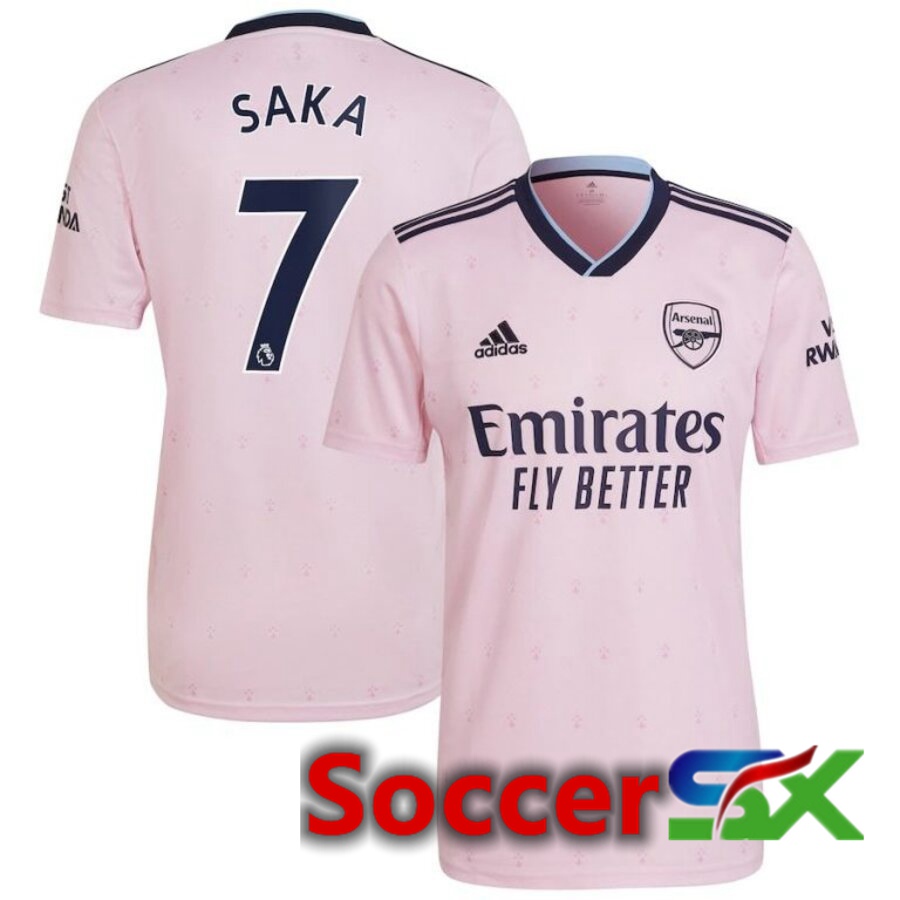Arsenal (SAKA 7) Third Jersey 2022/2023