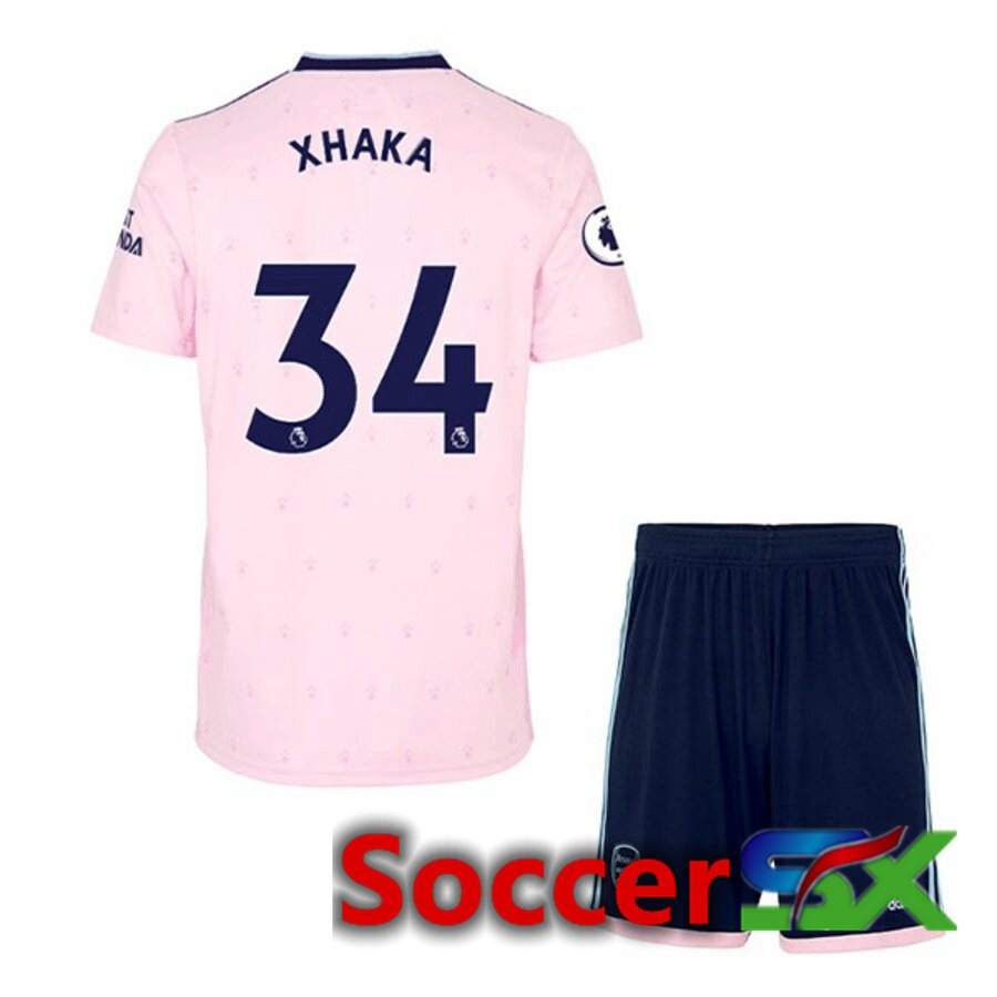 Arsenal (XHAKA 34) Kids Third Jersey 2022/2023