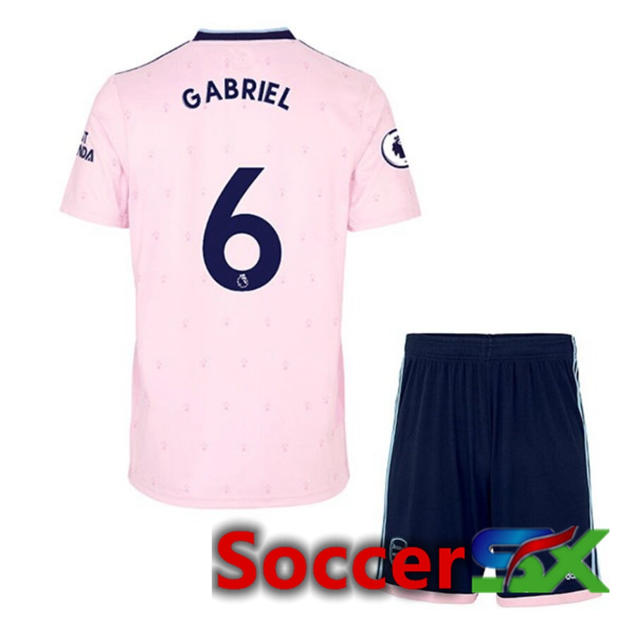 Arsenal (GABRIEL 6) Kids Third Jersey 2022/2023