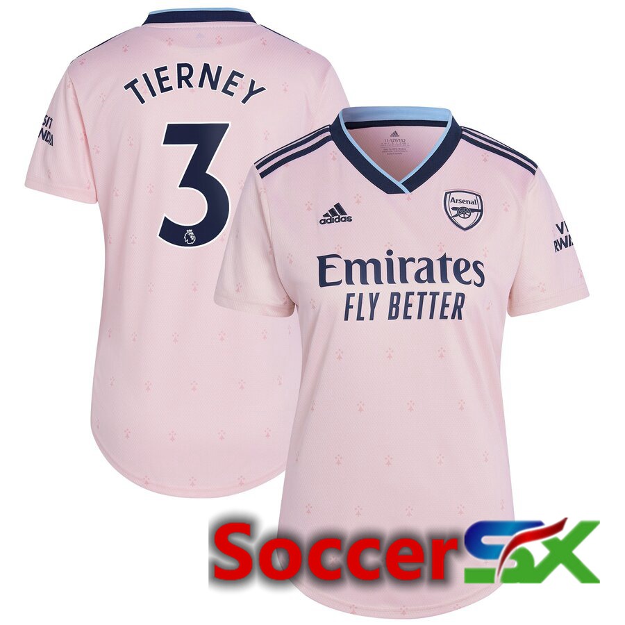 Arsenal (TIERNEY 3) Womens Third Jersey 2022/2023