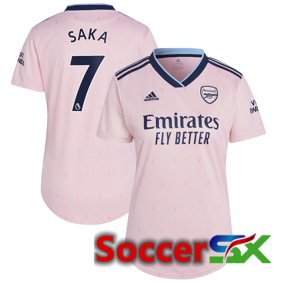 Arsenal (SAKA 7) Womens Third Jersey 2022/2023