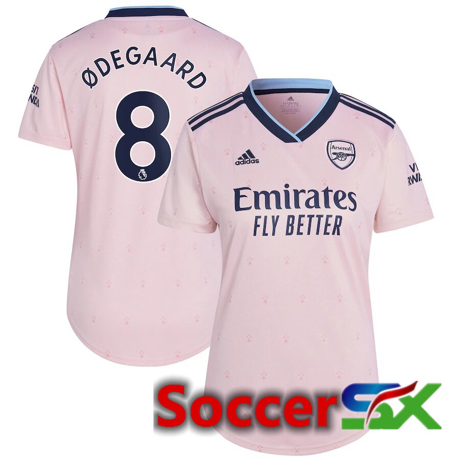 Arsenal (ØDEGAARD 8) Womens Third Jersey 2022/2023