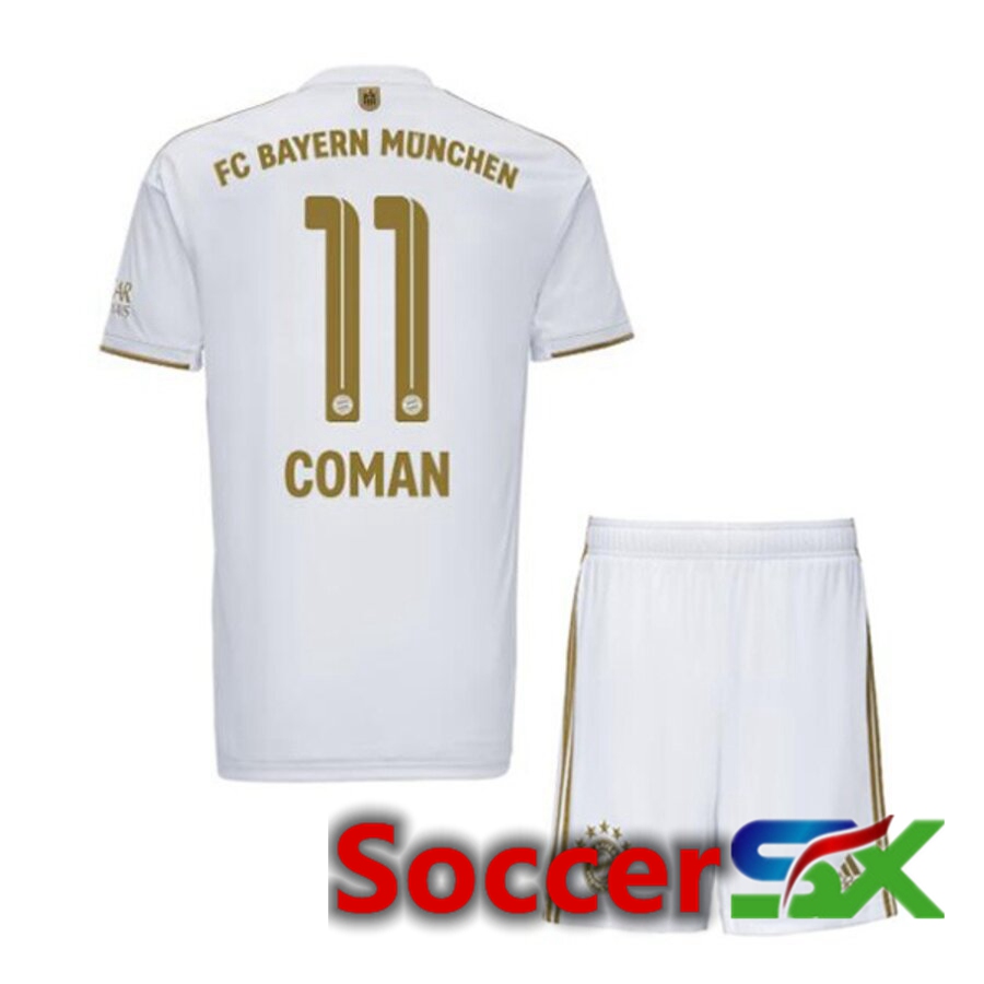 Bayern Munich (COMAN 11) Kids Away Jersey 2022/2023