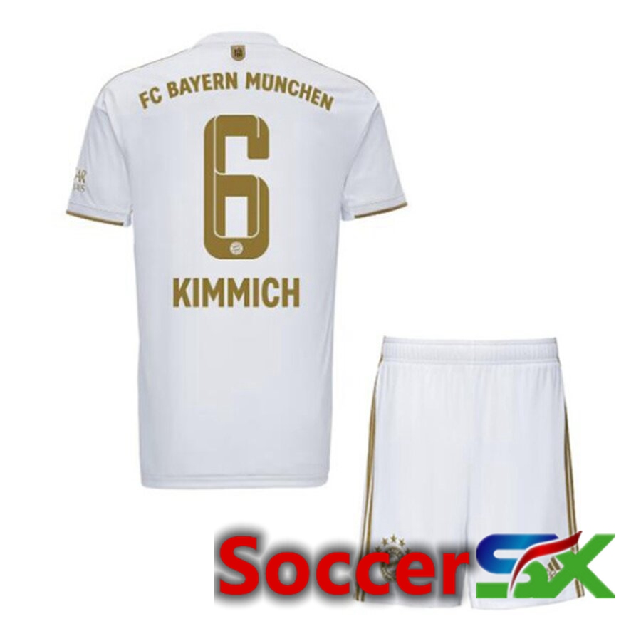 Bayern Munich (KIMMICH 6) Kids Away Jersey 2022/2023
