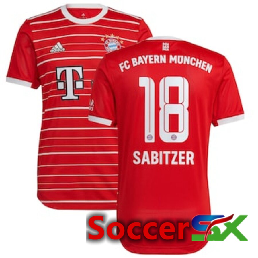 Bayern Munich (SABITZER 18) Home Jersey 2022/2023