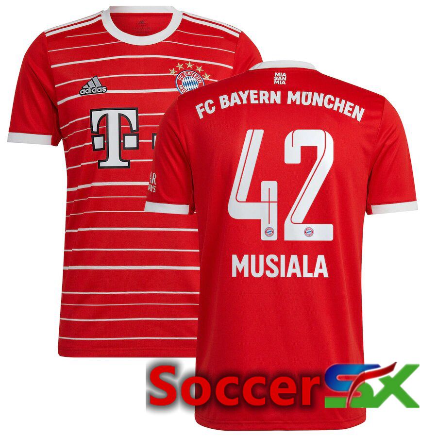 Bayern Munich (MUSIALA 42) Home Jersey 2022/2023