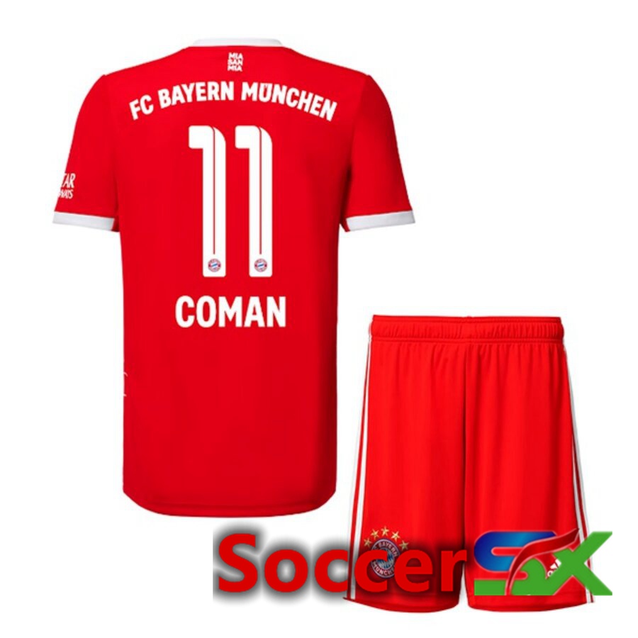Bayern Munich (COMAN 11) Kids Home Jersey 2022/2023