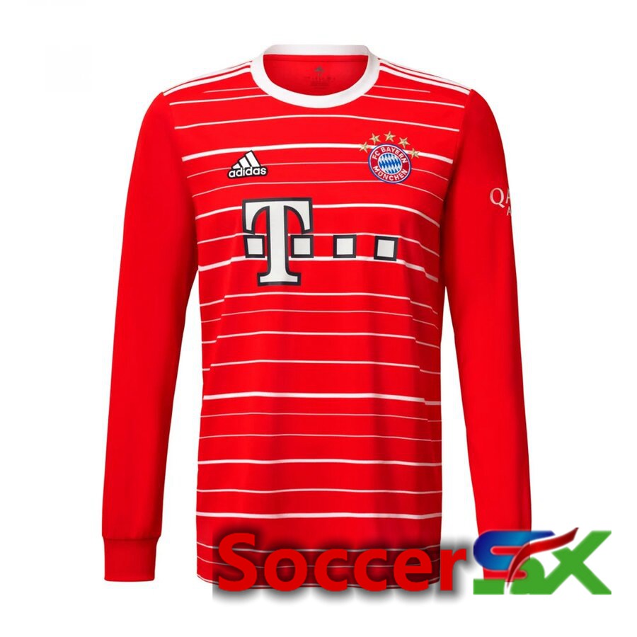 Bayern Munich Home Jersey Long sleeve 2022/2023