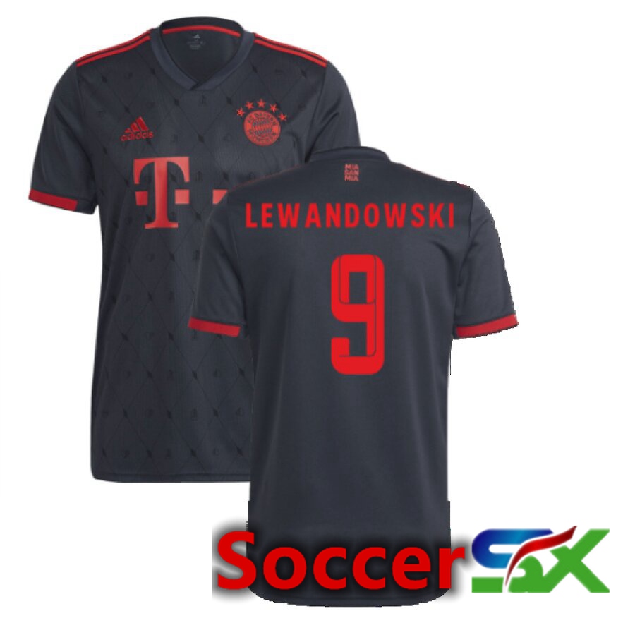 Bayern Munich (LEWANDOWSKI 9) Third Jersey 2022/2023