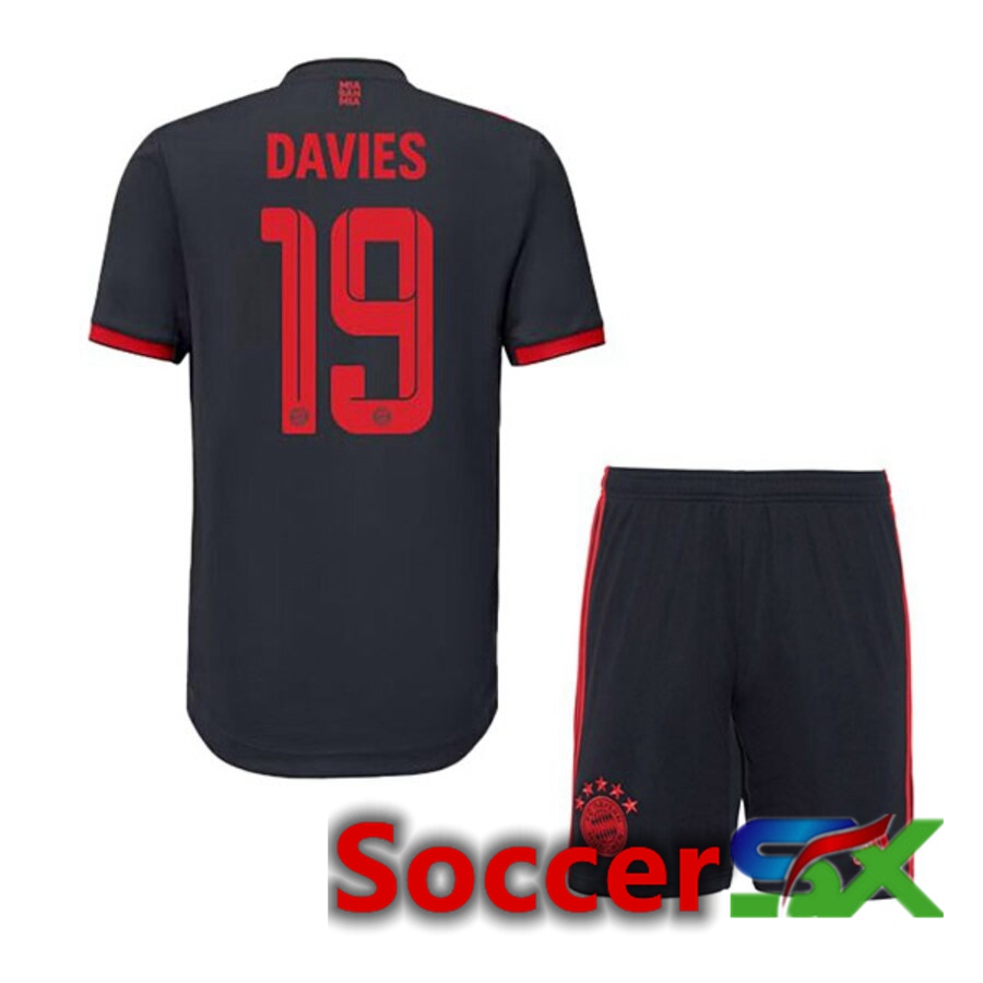 Bayern Munich (DAVIES 19) Kids Third Jersey 2022/2023