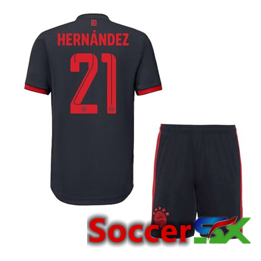 Bayern Munich (HERNÁNDEZ 21) Kids Third Jersey 2022/2023