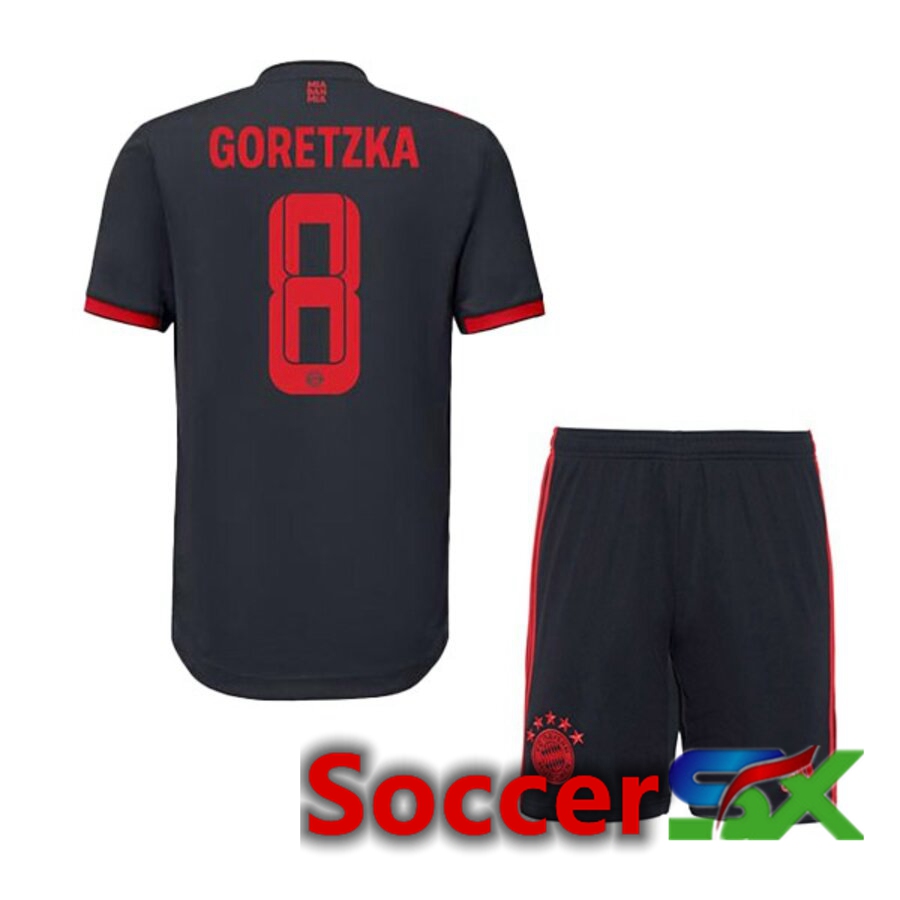 Bayern Munich (GORETZKA 8) Kids Third Jersey 2022/2023
