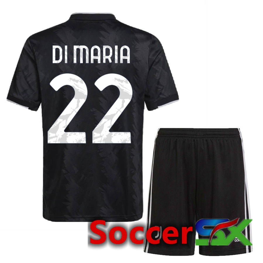 Juventus (Di Maria 22) Kids Away Jersey 2022/2023