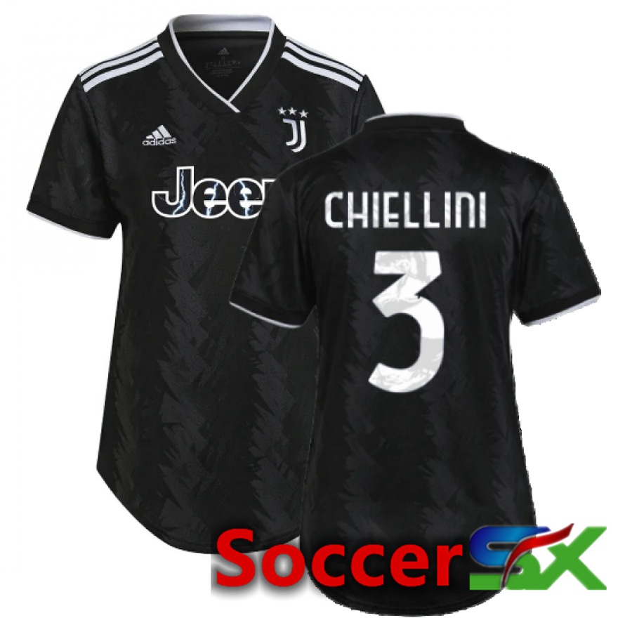 Juventus (Chiellini 3) Womens Away Jersey 2022/2023