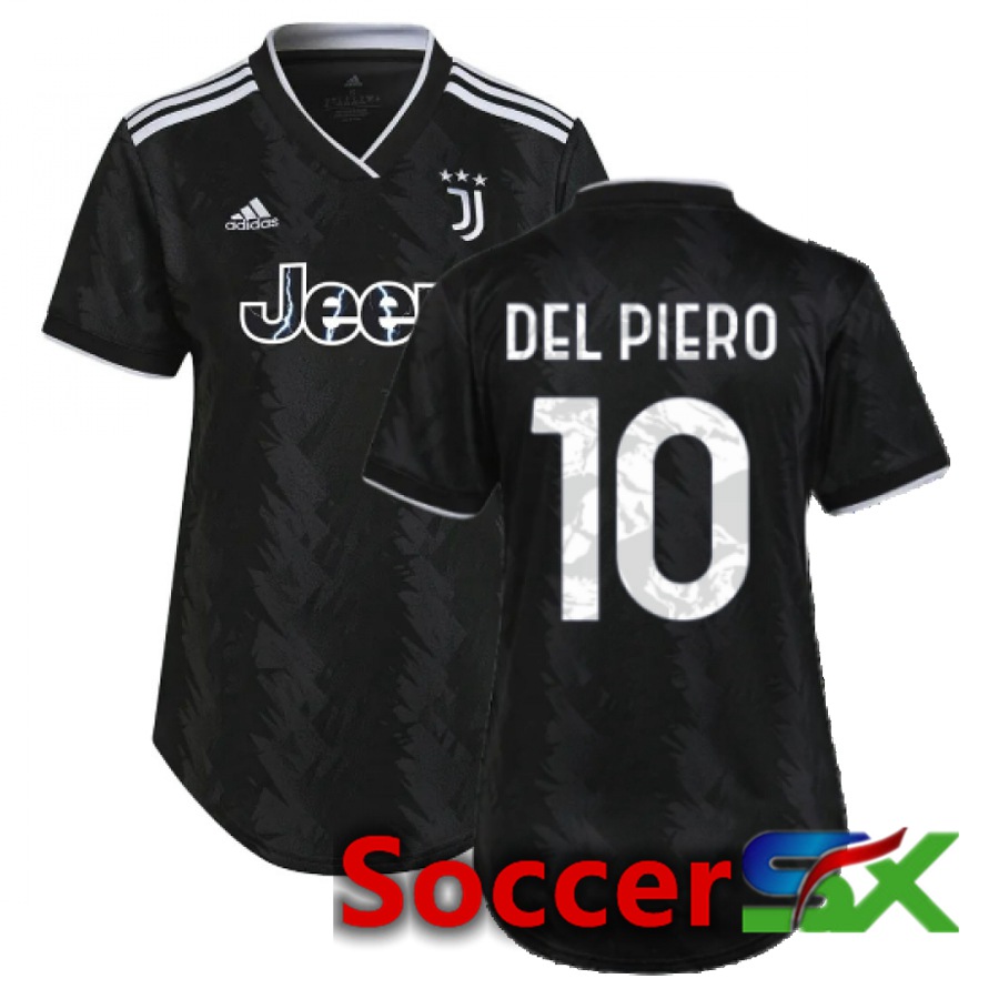 Juventus (Del Piero 10) Womens Away Jersey 2022/2023