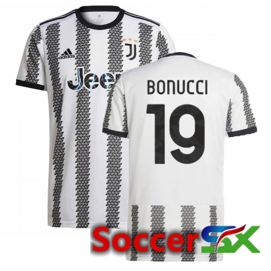 Juventus (Bonucci 19) Home Jersey 2022/2023