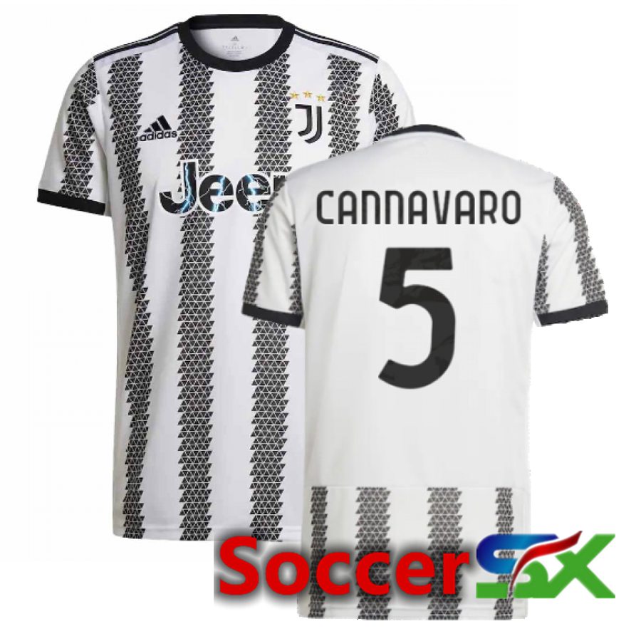 Juventus (Cannavaro 5) Home Jersey 2022/2023