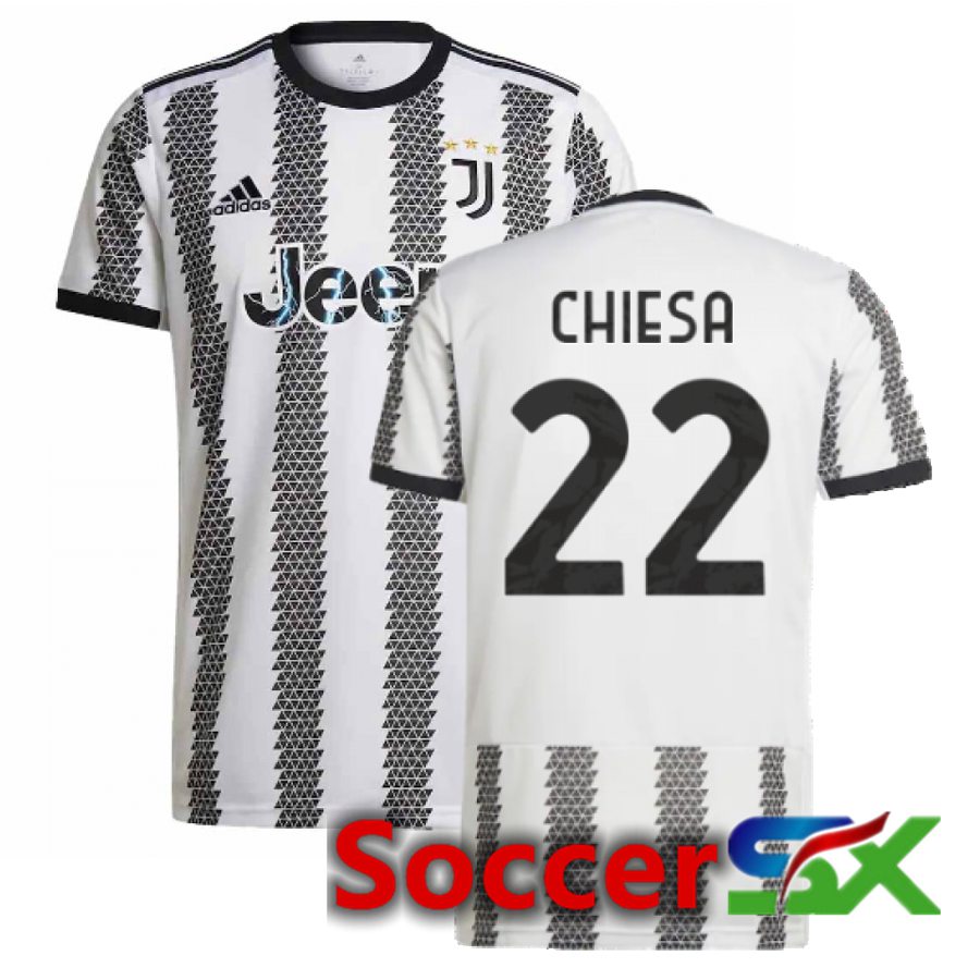 Juventus (Chiesa 22) Home Jersey 2022/2023